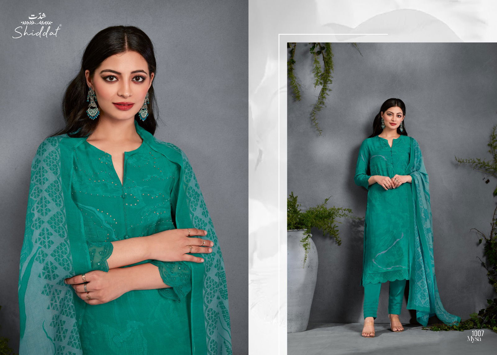 Mysa By Shiddat Modal SIlk Designer Salwar Kameez Wholesalers In Delhi